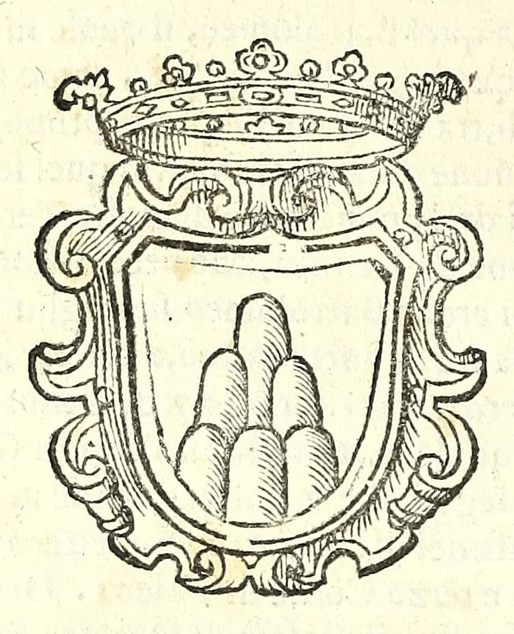 An illustration from Della nobilta dell'Italia parte prima[-seconda], 1615, leaf 150