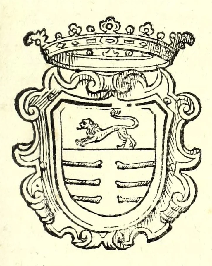 An illustration from Della nobilta dell'Italia parte prima[-seconda], 1615, leaf 175