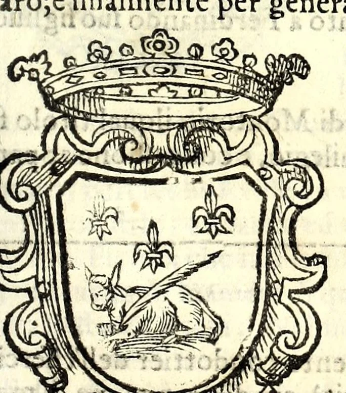 An illustration from Della nobilta dell'Italia parte prima[-seconda], 1615, leaf 325