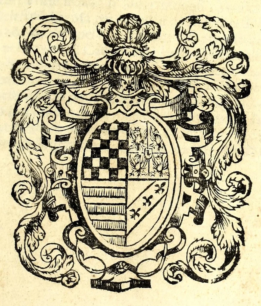 An illustration from Della nobilta dell'Italia parte prima[-seconda], 1615, leaf 337