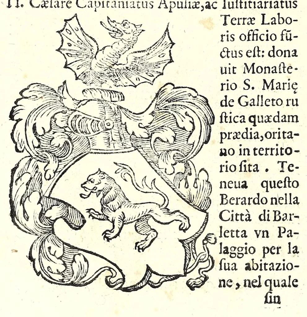 An illustration from Della nobilta dell'Italia parte prima[-seconda], 1615, leaf 434