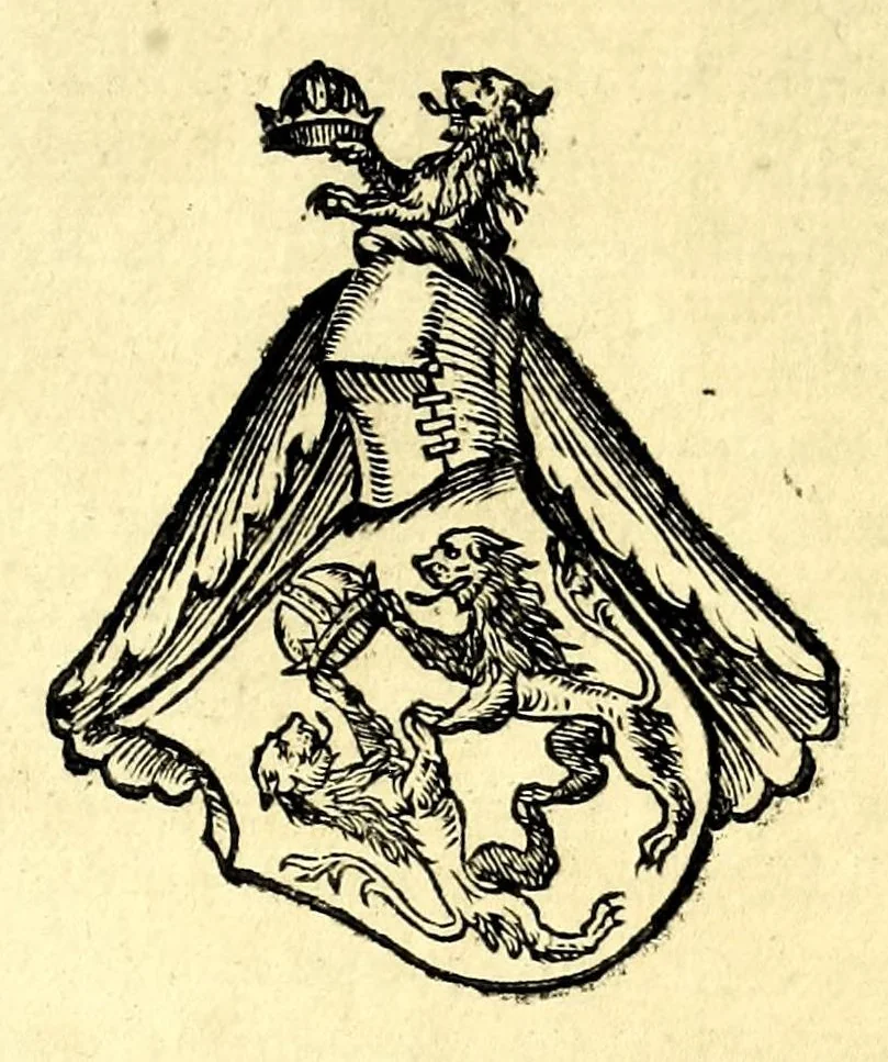 An illustration from Della nobilta dell'Italia parte prima[-seconda], 1615, leaf 591
