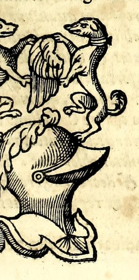 An illustration from Della nobilta dell'Italia parte prima[-seconda], 1615, leaf 77