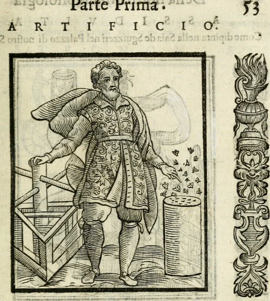 An illustration from Della nouissima Iconologia di Cesare Ripa Perugino Caualier de SS. Mauritio & Lazzaro : parte prima [-terza] : nella quale si descriuono diuerse imagini di virtu, vitij, affetti, passioni humane, arti, discipline, humori, elementi, corpi celesti, prouincie d'Italia, fiumi tutte parte del mondo, & altre infinite materie : opera utile ad oratori, predicatori, poeti, pittori, scultori, disegnatori, & ad'ogni studioso : per inuentar concetti, emblemi, ed'imprese, per diuisare qual si voglia apparato nutiale, funerale, trionsale : per rappresentar poemi drammatici, e per figurare co' suoi proprij simboli ciò che può cadere in pensiero humano : ampliata in quest' ultima editione non solo dallostesso auttore di trecento e cinquantadue imagini con molti discorsi pieni di varia eruditione & con molti indici copiosi, 1625, leaf 116
