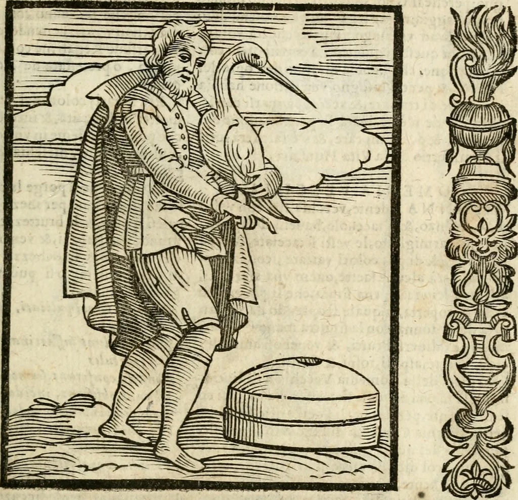 An illustration from Della nouissima Iconologia di Cesare Ripa Perugino Caualier de SS. Mauritio & Lazzaro : parte prima [-terza] : nella quale si descriuono diuerse imagini di virtu, vitij, affetti, passioni humane, arti, discipline, humori, elementi, corpi celesti, prouincie d'Italia, fiumi tutte parte del mondo, & altre infinite materie : opera utile ad oratori, predicatori, poeti, pittori, scultori, disegnatori, & ad'ogni studioso : per inuentar concetti, emblemi, ed'imprese, per diuisare qual si voglia apparato nutiale, funerale, trionsale : per rappresentar poemi drammatici, e per figurare co' suoi proprij simboli ciò che può cadere in pensiero humano : ampliata in quest' ultima editione non solo dallostesso auttore di trecento e cinquantadue imagini con molti discorsi pieni di varia eruditione & con molti indici copiosi, 1625, leaf 168