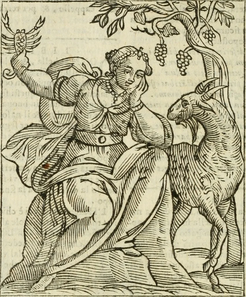 An illustration from Della nouissima Iconologia di Cesare Ripa Perugino Caualier de SS. Mauritio & Lazzaro : parte prima [-terza] : nella quale si descriuono diuerse imagini di virtu, vitij, affetti, passioni humane, arti, discipline, humori, elementi, corpi celesti, prouincie d'Italia, fiumi tutte parte del mondo, & altre infinite materie : opera utile ad oratori, predicatori, poeti, pittori, scultori, disegnatori, & ad'ogni studioso : per inuentar concetti, emblemi, ed'imprese, per diuisare qual si voglia apparato nutiale, funerale, trionsale : per rappresentar poemi drammatici, e per figurare co' suoi proprij simboli ciò che può cadere in pensiero humano : ampliata in quest' ultima editione non solo dallostesso auttore di trecento e cinquantadue imagini con molti discorsi pieni di varia eruditione & con molti indici copiosi, 1625, leaf 465