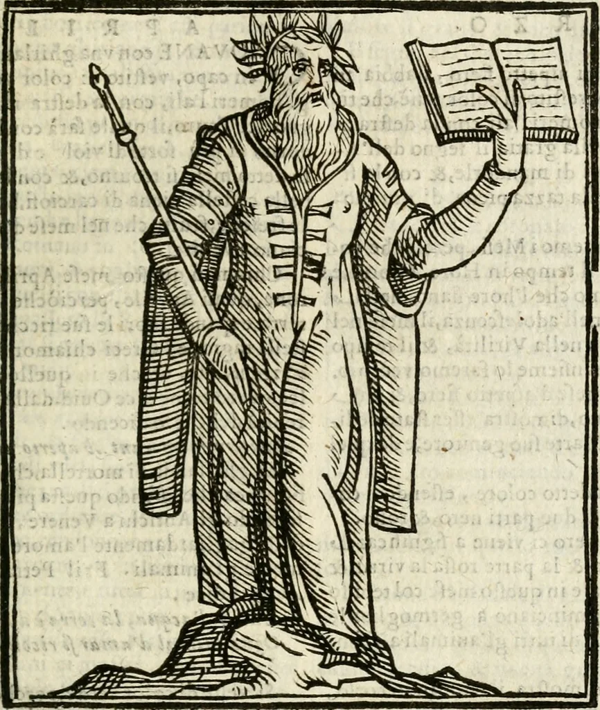 An illustration from Della nouissima Iconologia di Cesare Ripa Perugino Caualier de SS. Mauritio & Lazzaro : parte prima [-terza] : nella quale si descriuono diuerse imagini di virtu, vitij, affetti, passioni humane, arti, discipline, humori, elementi, corpi celesti, prouincie d'Italia, fiumi tutte parte del mondo, & altre infinite materie : opera utile ad oratori, predicatori, poeti, pittori, scultori, disegnatori, & ad'ogni studioso : per inuentar concetti, emblemi, ed'imprese, per diuisare qual si voglia apparato nutiale, funerale, trionsale : per rappresentar poemi drammatici, e per figurare co' suoi proprij simboli ciò che può cadere in pensiero humano : ampliata in quest' ultima editione non solo dallostesso auttore di trecento e cinquantadue imagini con molti discorsi pieni di varia eruditione & con molti indici copiosi, 1625, leaf 484