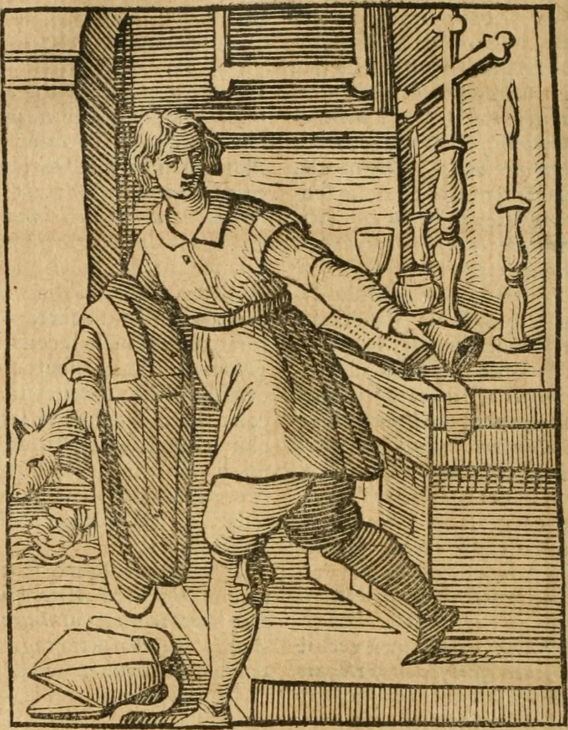An illustration from Della nouissima Iconologia di Cesare Ripa Perugino Caualier de SS. Mauritio & Lazzaro : parte prima [-terza] : nella quale si descriuono diuerse imagini di virtu, vitij, affetti, passioni humane, arti, discipline, humori, elementi, corpi celesti, prouincie d'Italia, fiumi tutte parte del mondo, & altre infinite materie : opera utile ad oratori, predicatori, poeti, pittori, scultori, disegnatori, & ad'ogni studioso : per inuentar concetti, emblemi, ed'imprese, per diuisare qual si voglia apparato nutiale, funerale, trionsale : per rappresentar poemi drammatici, e per figurare co' suoi proprij simboli ciò che può cadere in pensiero humano : ampliata in quest' ultima editione non solo dallostesso auttore di trecento e cinquantadue imagini con molti discorsi pieni di varia eruditione & con molti indici copiosi, 1625, leaf 655