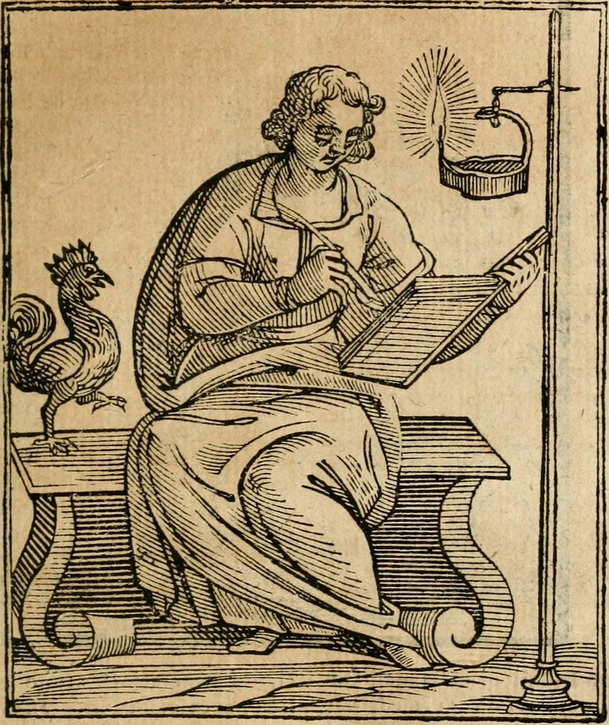An illustration from Della nouissima Iconologia di Cesare Ripa Perugino Caualier de SS. Mauritio & Lazzaro : parte prima [-terza] : nella quale si descriuono diuerse imagini di virtu, vitij, affetti, passioni humane, arti, discipline, humori, elementi, corpi celesti, prouincie d'Italia, fiumi tutte parte del mondo, & altre infinite materie : opera utile ad oratori, predicatori, poeti, pittori, scultori, disegnatori, & ad'ogni studioso : per inuentar concetti, emblemi, ed'imprese, per diuisare qual si voglia apparato nutiale, funerale, trionsale : per rappresentar poemi drammatici, e per figurare co' suoi proprij simboli ciò che può cadere in pensiero humano : ampliata in quest' ultima editione non solo dallostesso auttore di trecento e cinquantadue imagini con molti discorsi pieni di varia eruditione & con molti indici copiosi, 1625, leaf 720