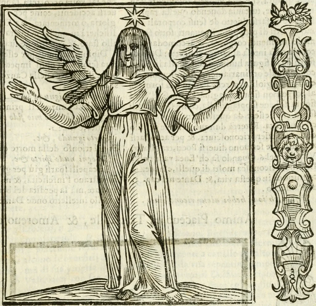 An illustration from Della novissima iconologia, 1624, leaf 102