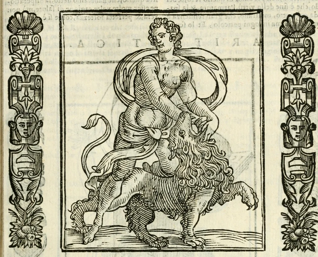 An illustration from Della novissima iconologia, 1624, leaf 108