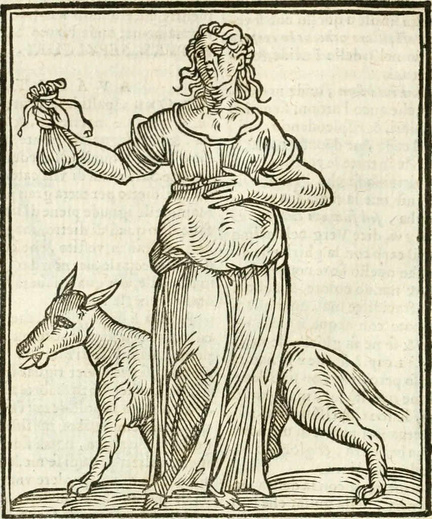 An illustration from Della novissima iconologia, 1624, leaf 121
