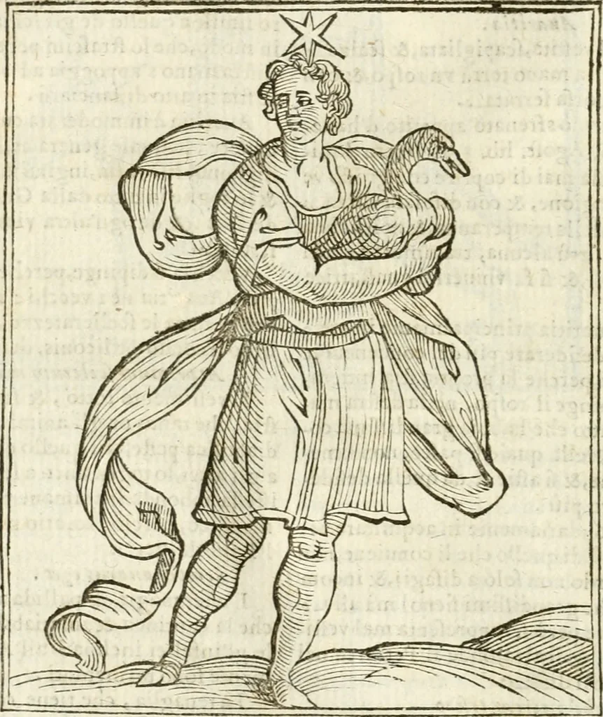 An illustration from Della novissima iconologia, 1624, leaf 123