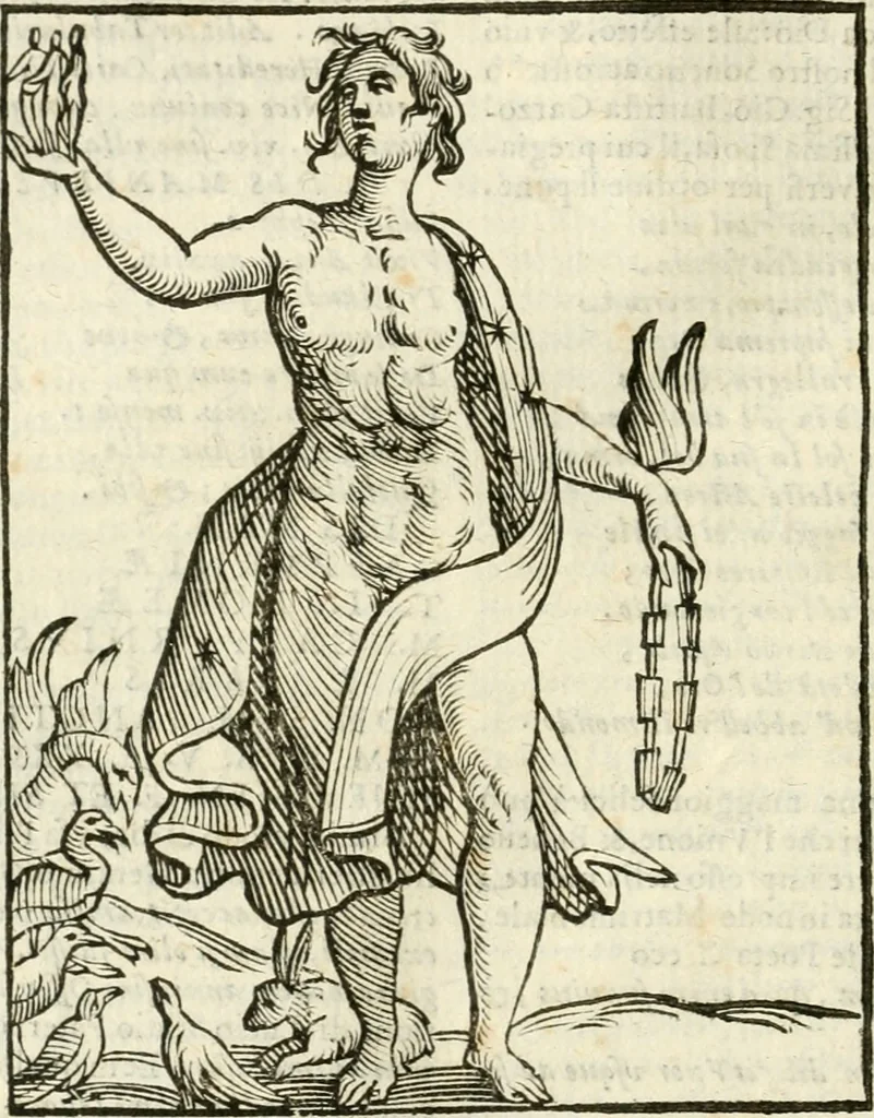 An illustration from Della novissima iconologia, 1624, leaf 137
