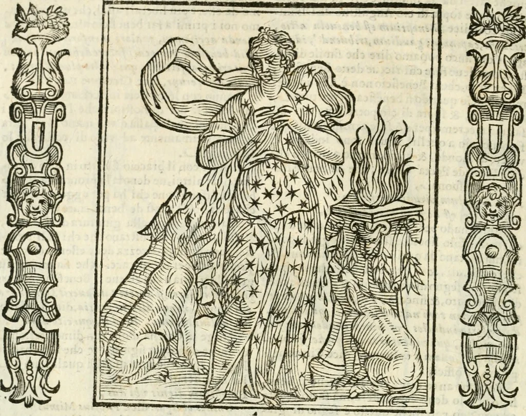 An illustration from Della novissima iconologia, 1624, leaf 139