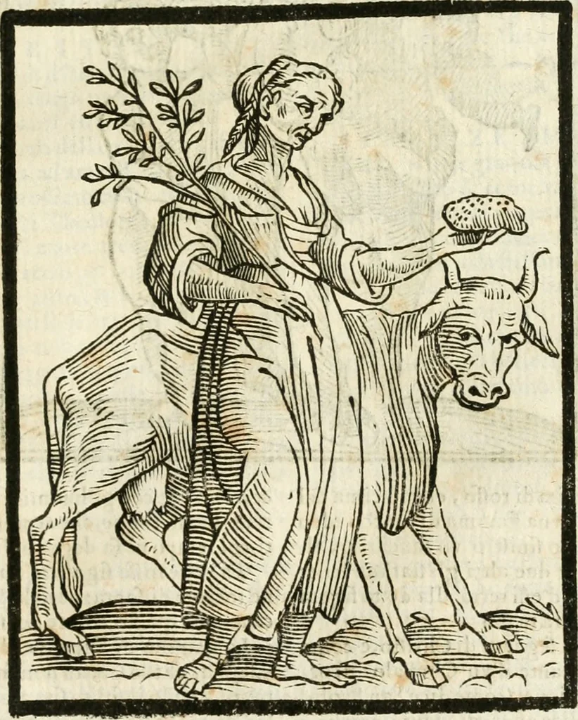 An illustration from Della novissima iconologia, 1624, leaf 156