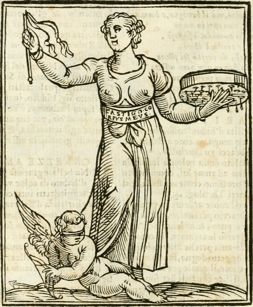 An illustration from Della novissima iconologia, 1624, leaf 159