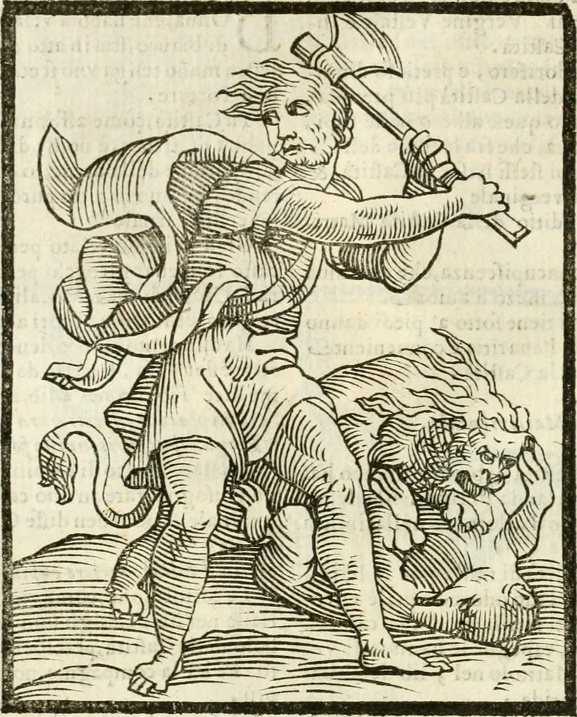 An illustration from Della novissima iconologia, 1624, leaf 161