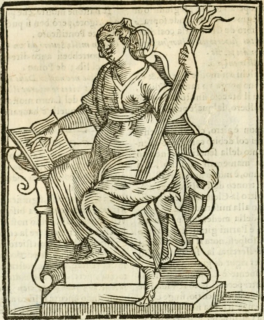 An illustration from Della novissima iconologia, 1624, leaf 167