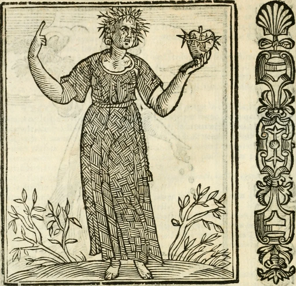 An illustration from Della novissima iconologia, 1624, leaf 171