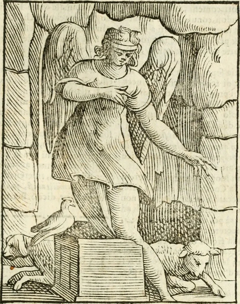An illustration from Della novissima iconologia, 1624, leaf 180