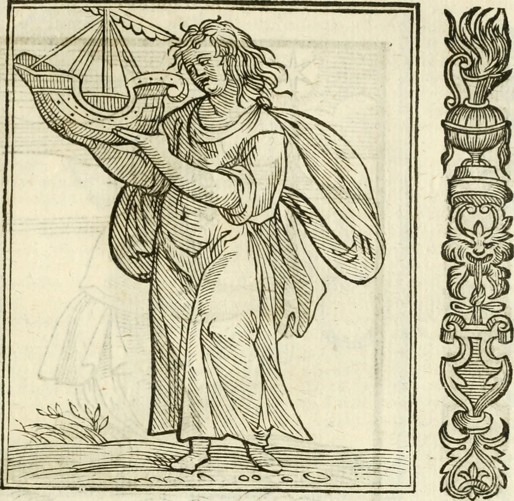 An illustration from Della novissima iconologia, 1624, leaf 182