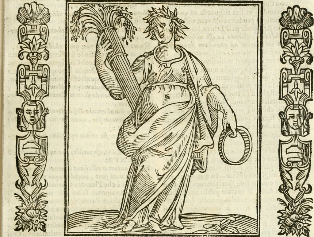 An illustration from Della novissima iconologia, 1624, leaf 184
