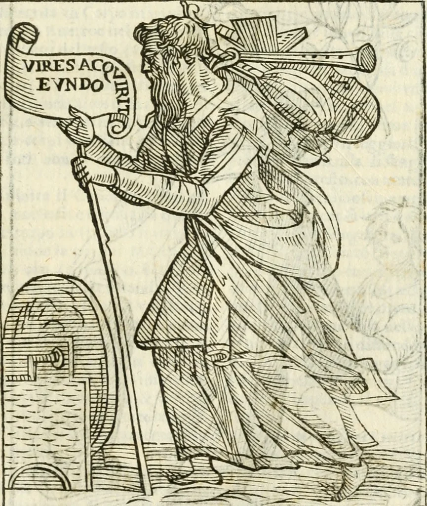 An illustration from Della novissima iconologia, 1624, leaf 188