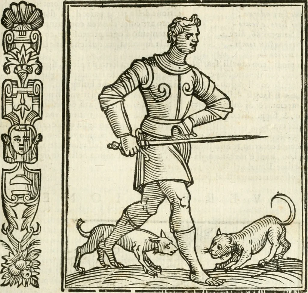An illustration from Della novissima iconologia, 1624, leaf 194