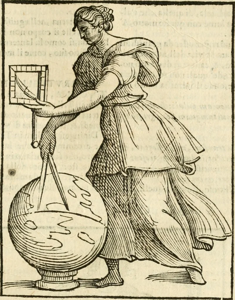 An illustration from Della novissima iconologia, 1624, leaf 200