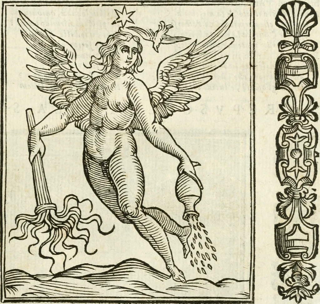 An illustration from Della novissima iconologia, 1624, leaf 206