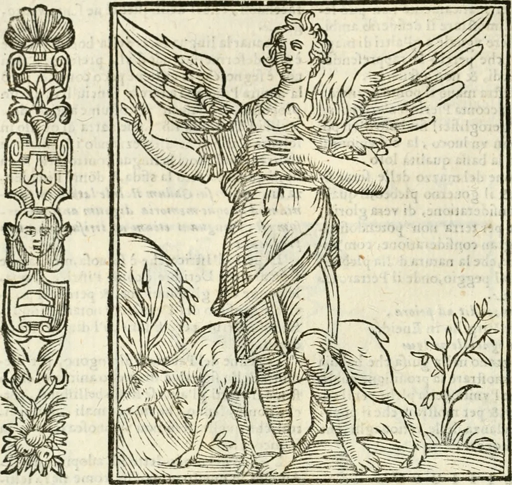 An illustration from Della novissima iconologia, 1624, leaf 227