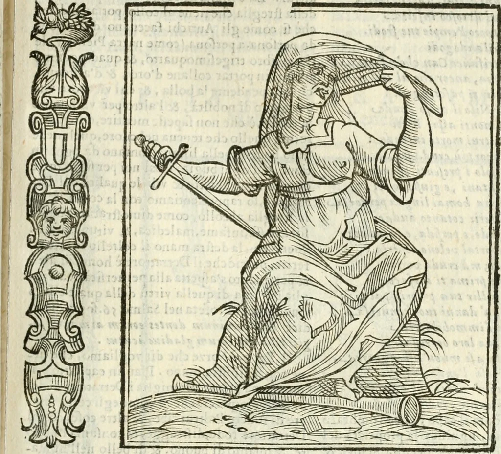 An illustration from Della novissima iconologia, 1624, leaf 228