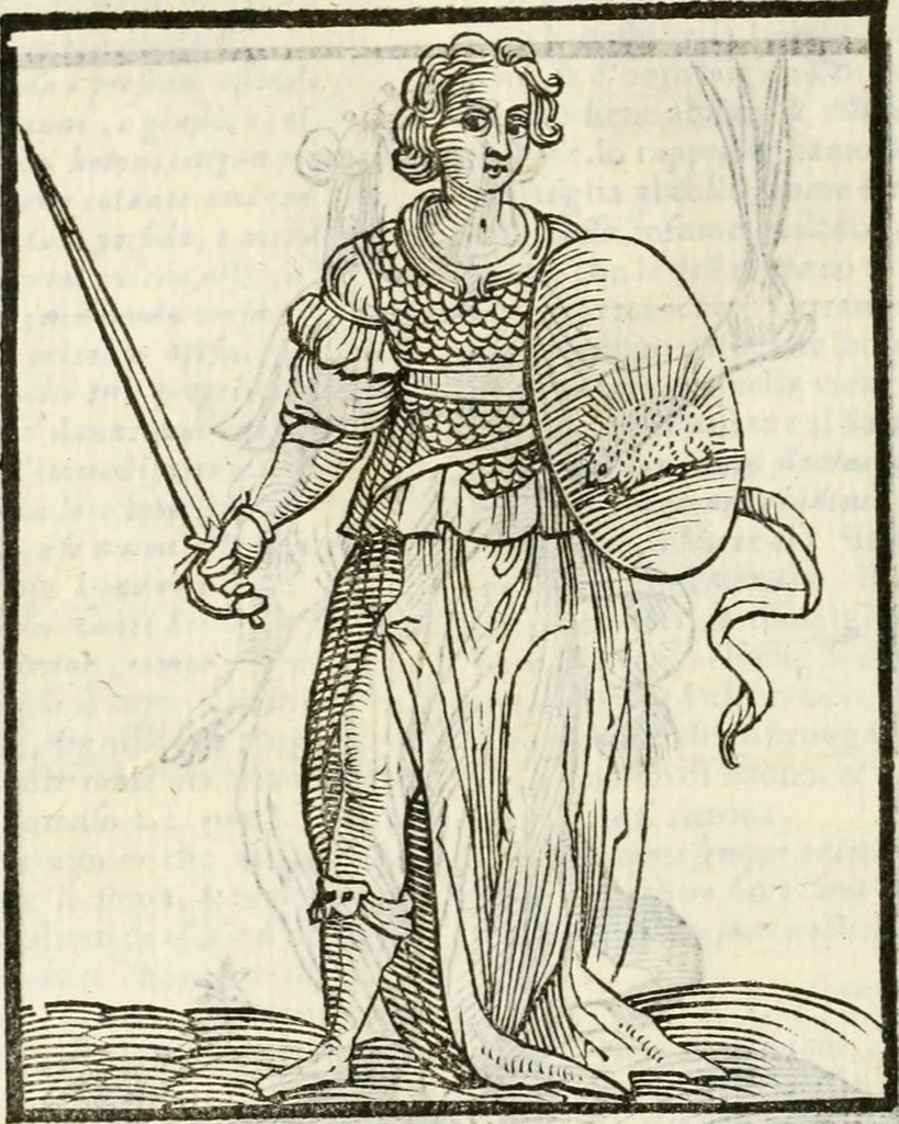 An illustration from Della novissima iconologia, 1624, leaf 231
