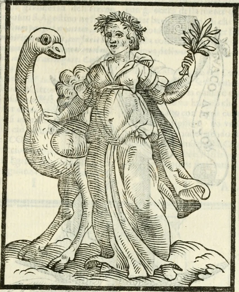 An illustration from Della novissima iconologia, 1624, leaf 232