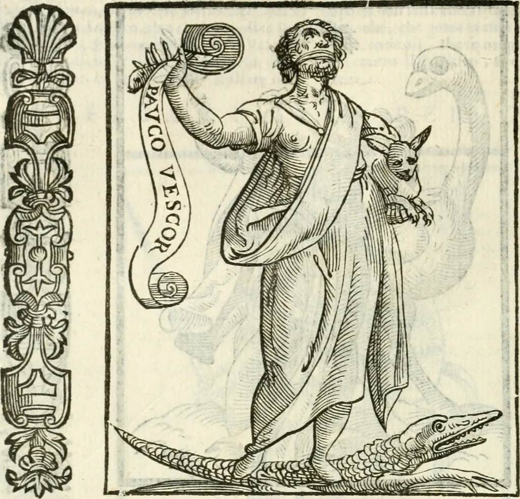 An illustration from Della novissima iconologia, 1624, leaf 233