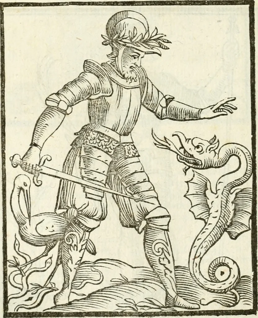 An illustration from Della novissima iconologia, 1624, leaf 245