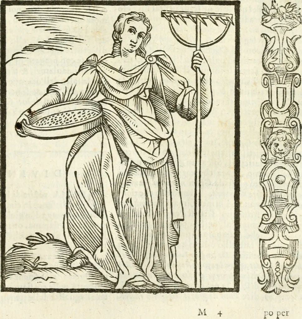 An illustration from Della novissima iconologia, 1624, leaf 246