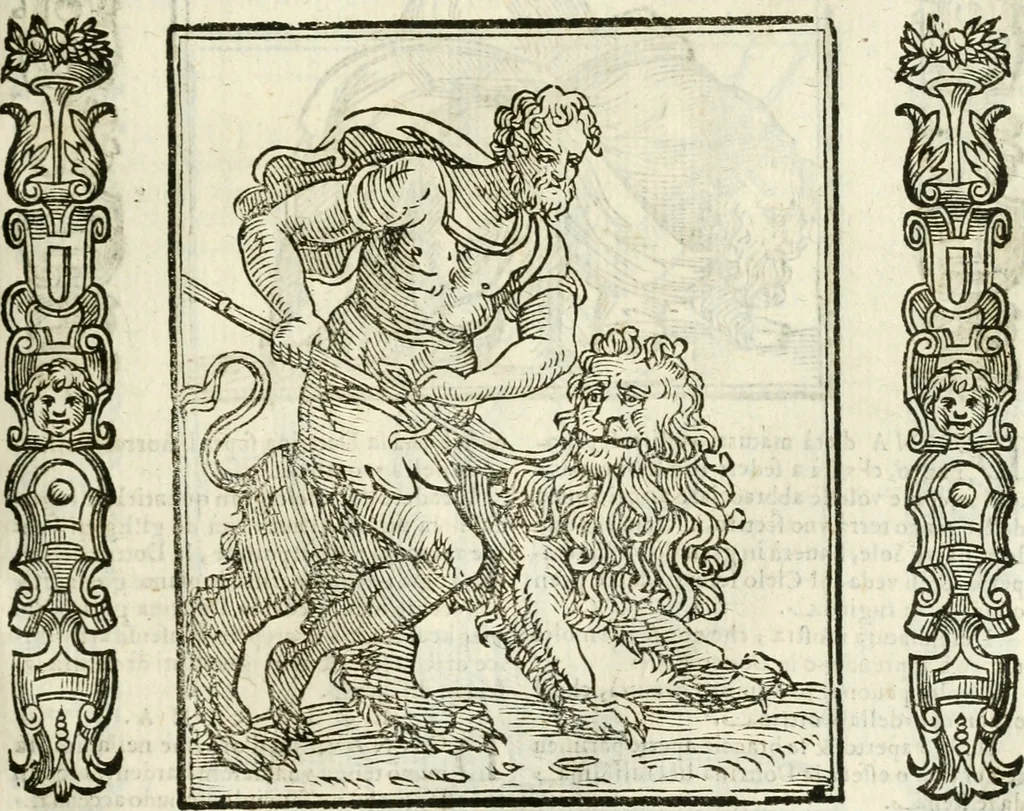 An illustration from Della novissima iconologia, 1624, leaf 252