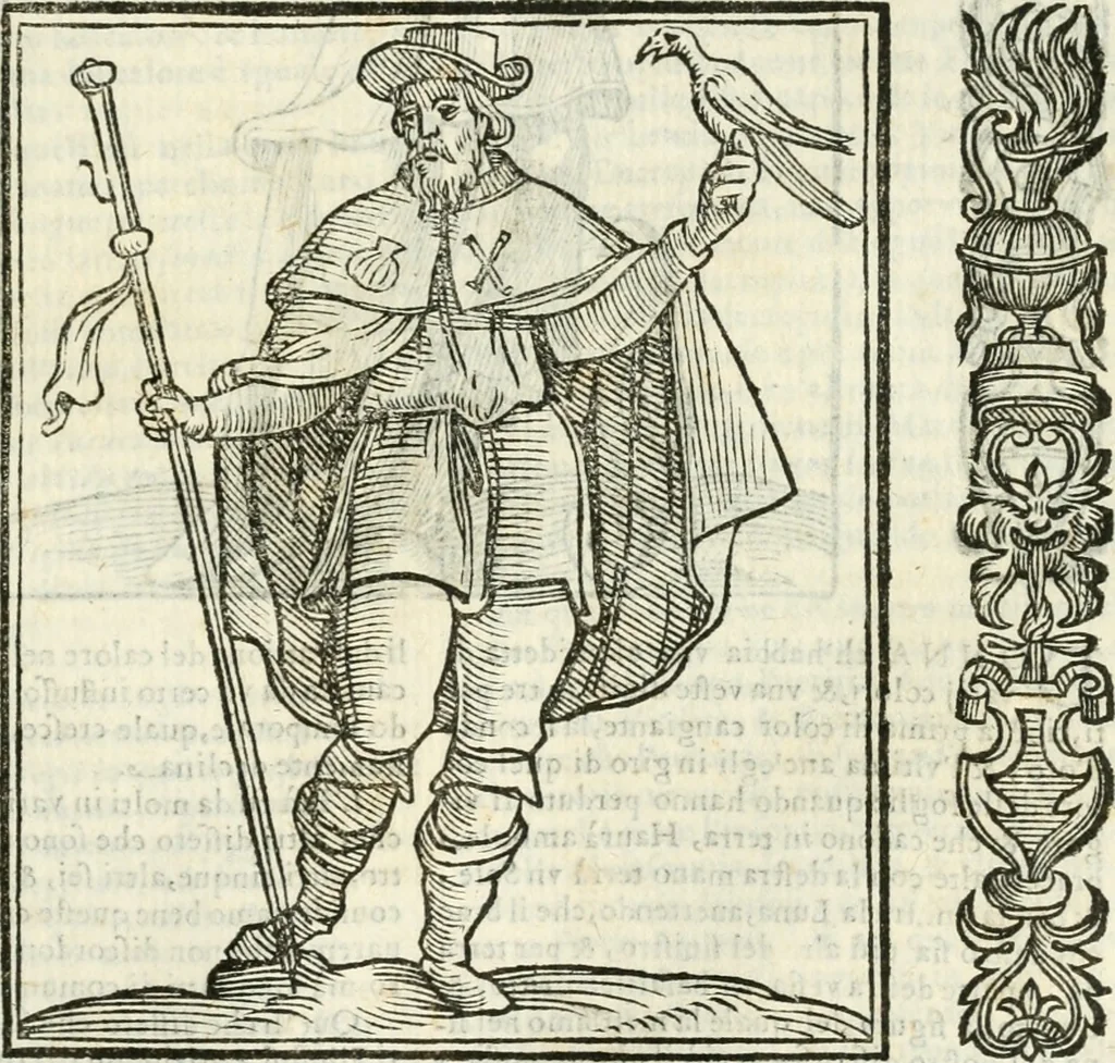An illustration from Della novissima iconologia, 1624, leaf 272
