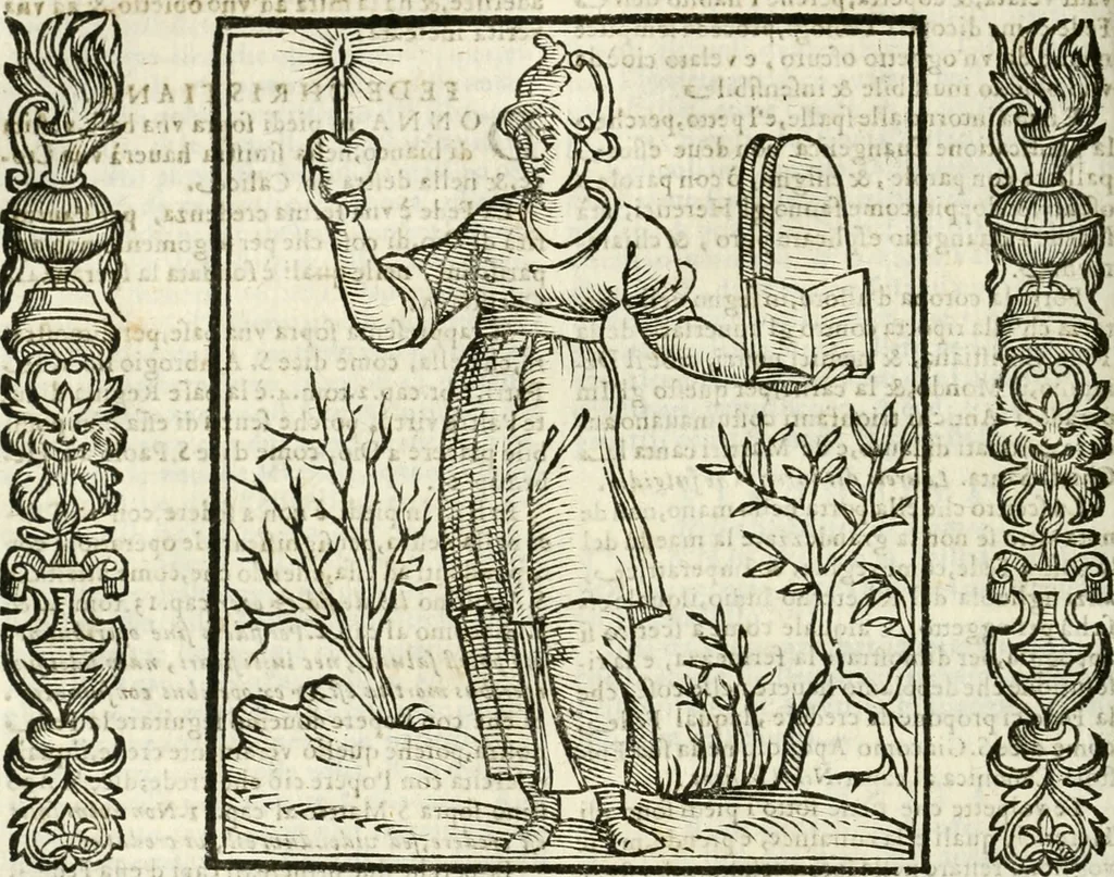 An illustration from Della novissima iconologia, 1624, leaf 291