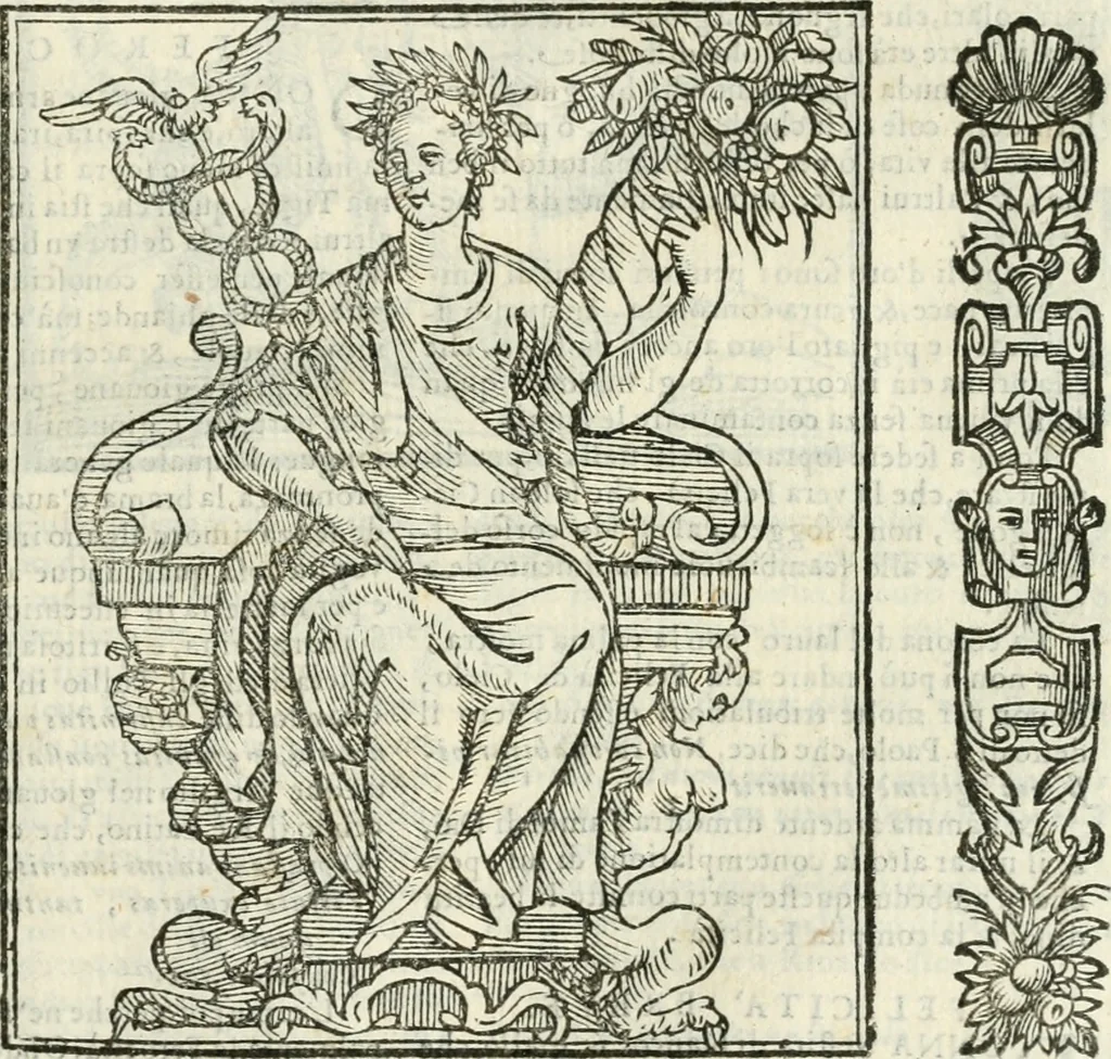 An illustration from Della novissima iconologia, 1624, leaf 294