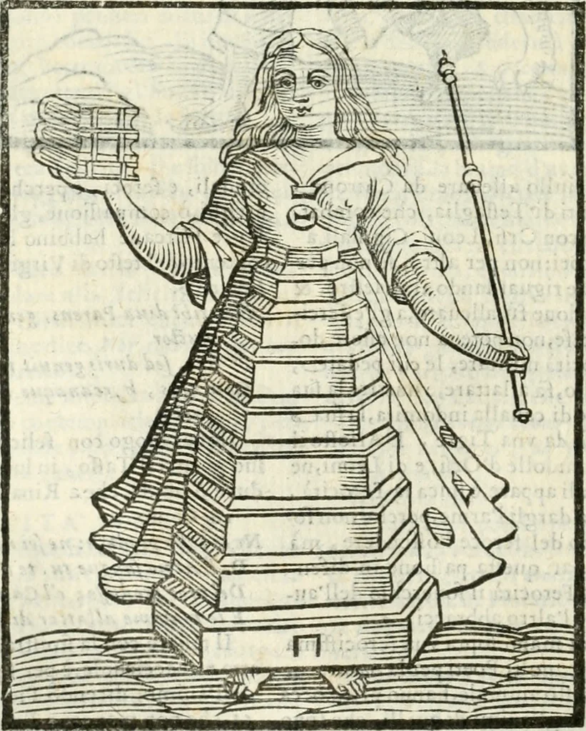 An illustration from Della novissima iconologia, 1624, leaf 297