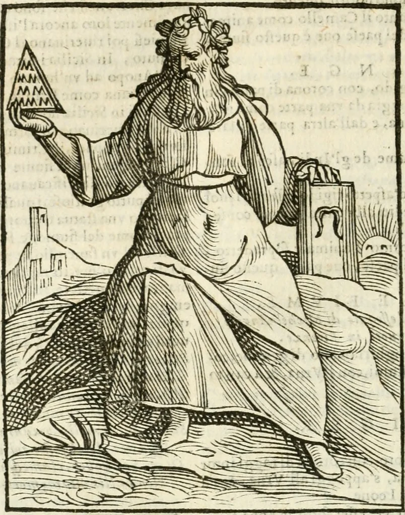 An illustration from Della novissima iconologia, 1624, leaf 313