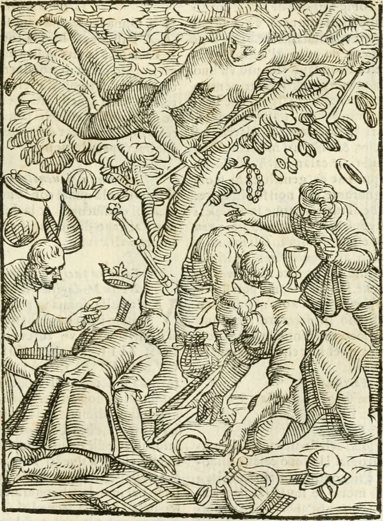 An illustration from Della novissima iconologia, 1624, leaf 318