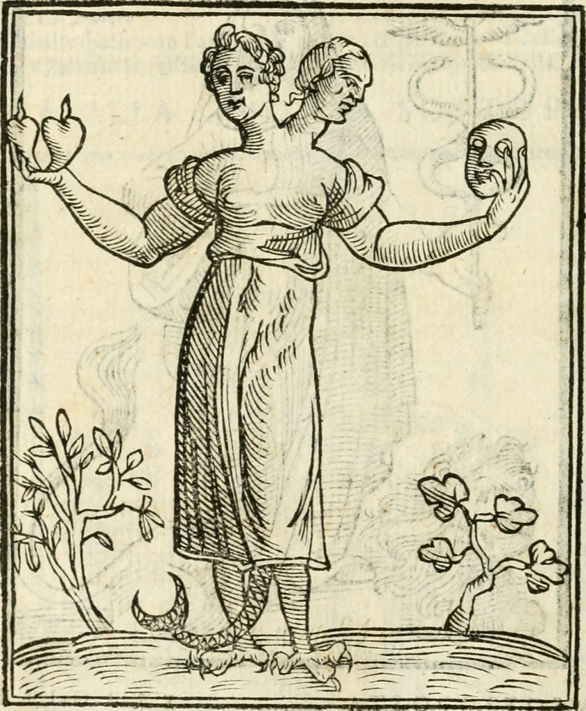 An illustration from Della novissima iconologia, 1624, leaf 323