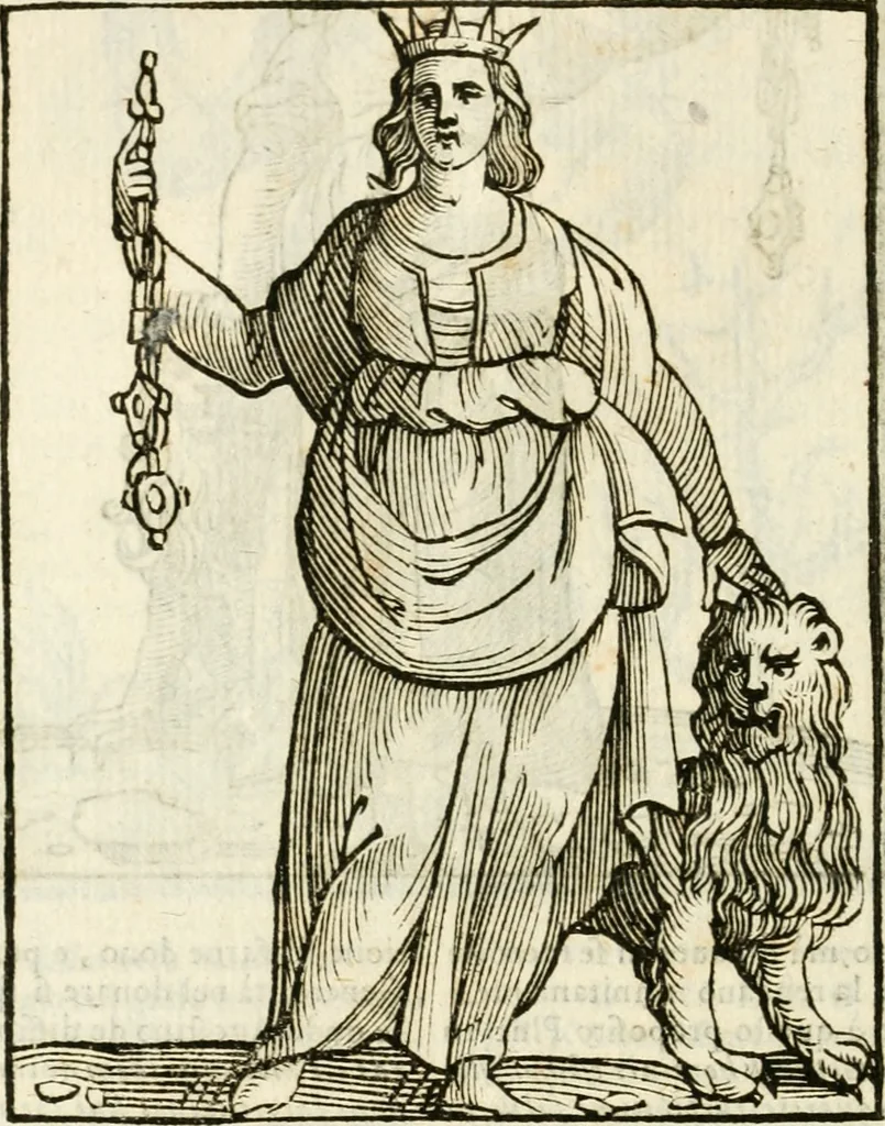 An illustration from Della novissima iconologia, 1624, leaf 337