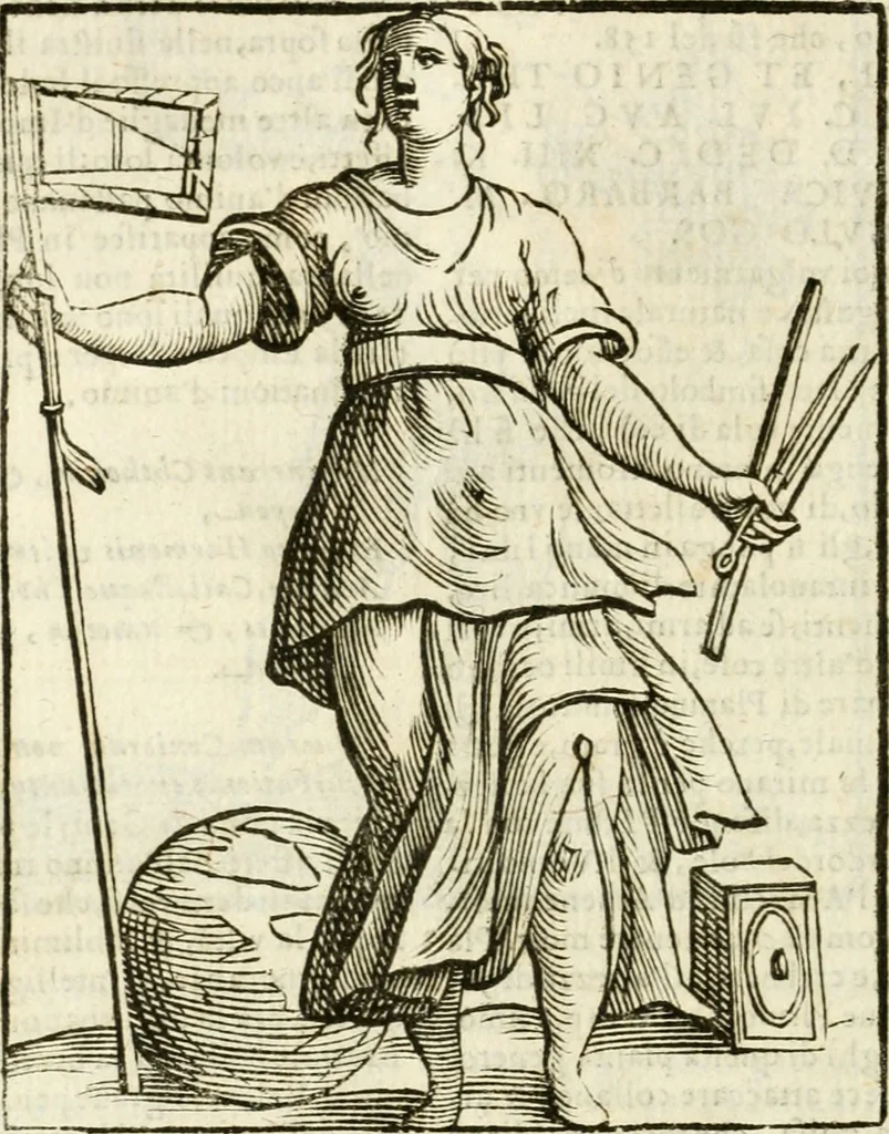 An illustration from Della novissima iconologia, 1624, leaf 341
