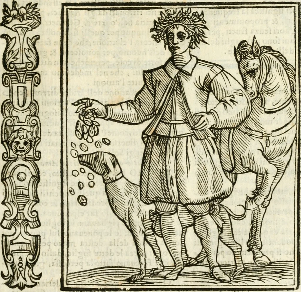 An illustration from Della novissima iconologia, 1624, leaf 342