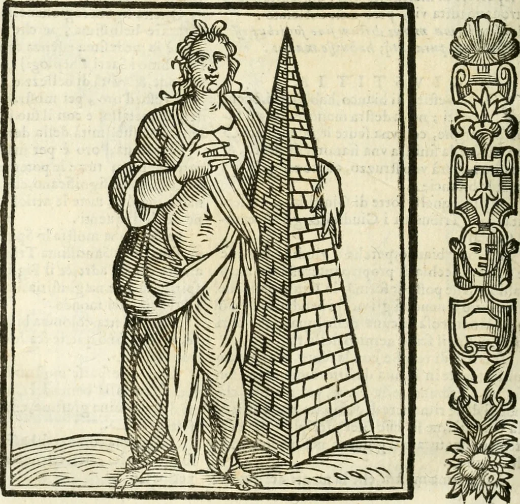 An illustration from Della novissima iconologia, 1624, leaf 347